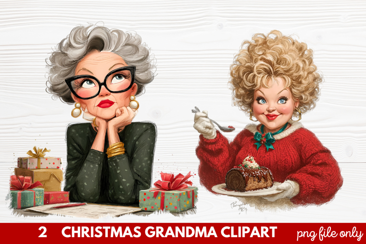Grandma Clipart Image 6