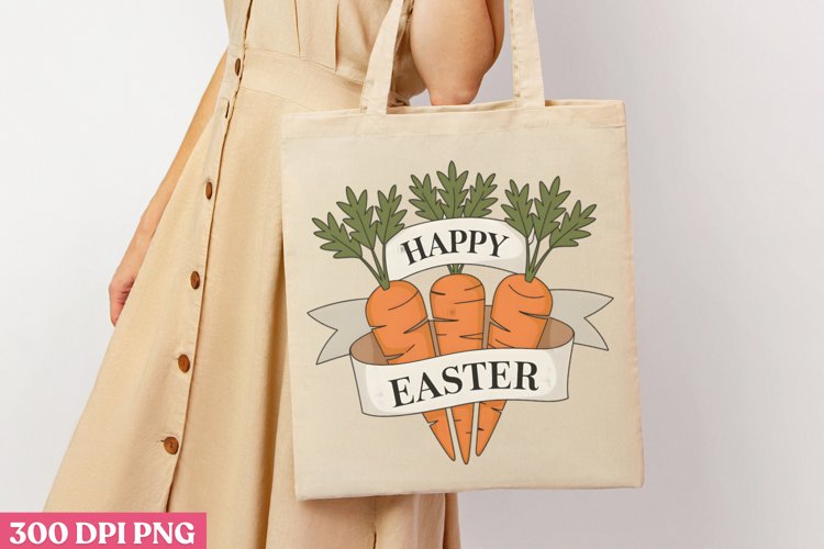Happy Easter PNG, Retro Easter Sublimation PNG
