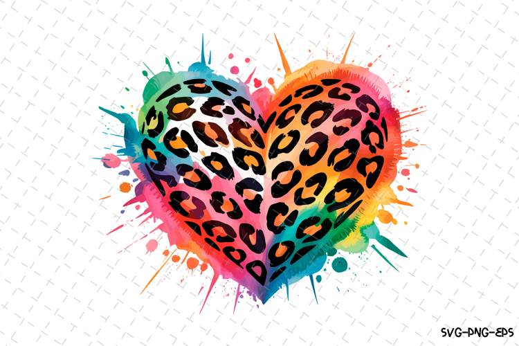 Leopard Heart Svg Image 15