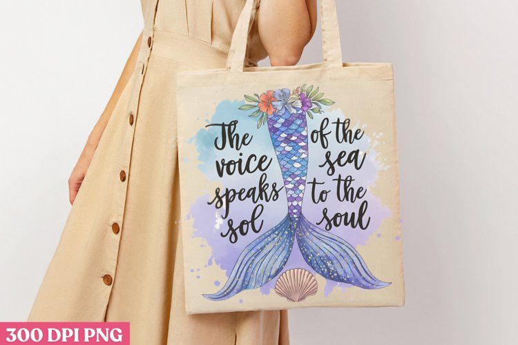 The voice speaks sol of the sea to the soul PNG ,Mermaid Sub