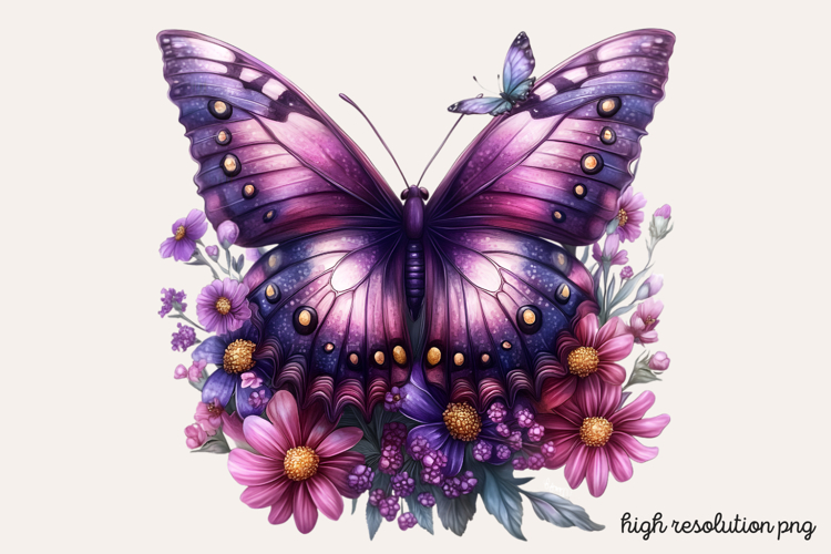 Watercolor Flowers Svg Image 21