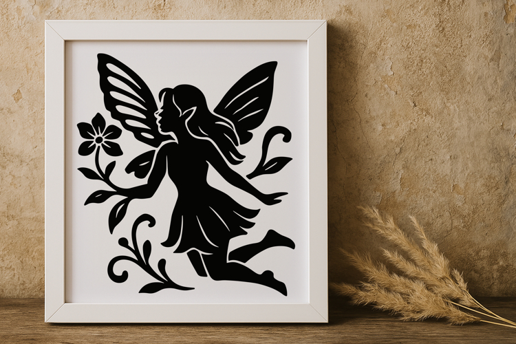 Fairy Silhouette Svg Image 10
