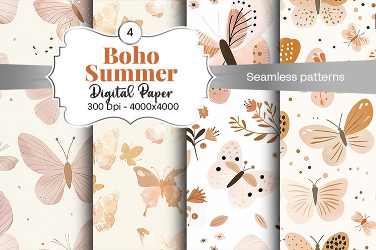 Summer Digital Paper Image 11
