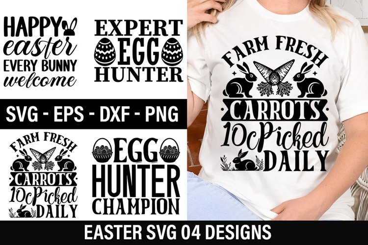 Easter SVG Design - Happy easter every bunny