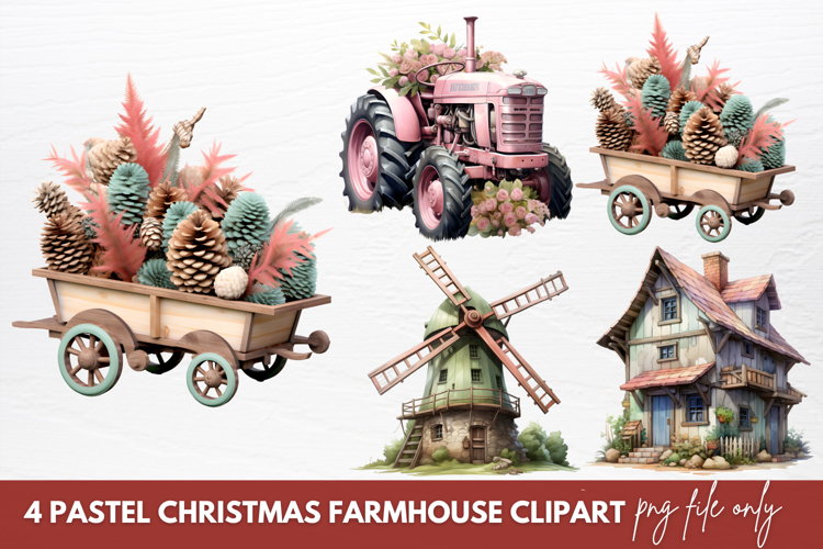 Farmhouse Clipart Image 9