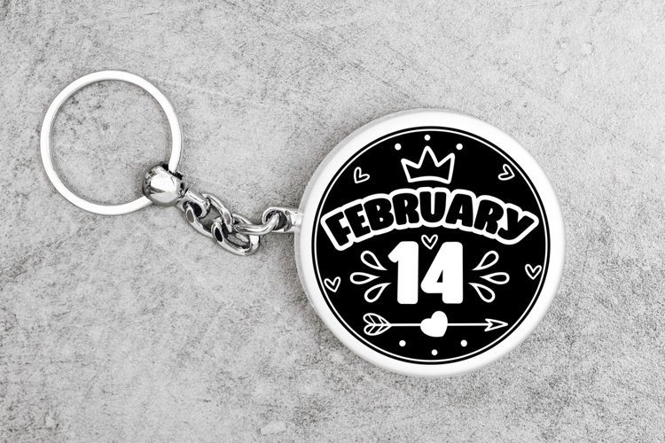 Round Keychain Svg Image 11