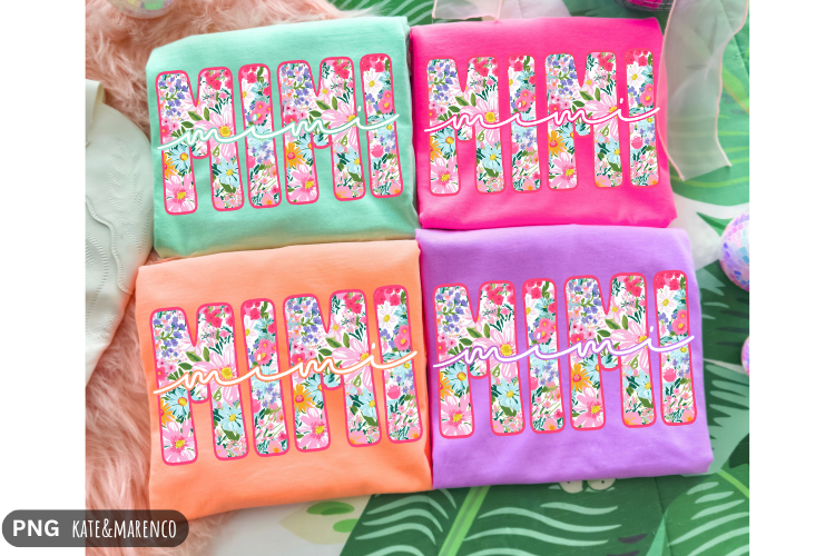 Mimi PNG | Preppy Mimi PNG | Spring Summer Mimi Flower PNG