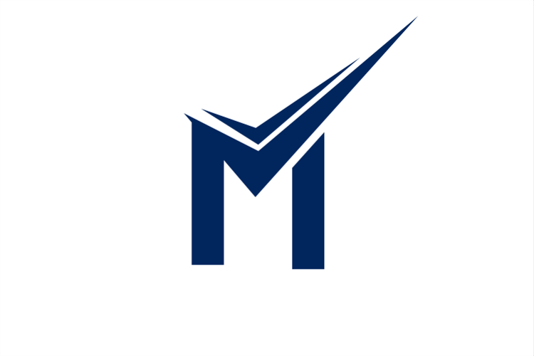 M Checklist or M Checkmark Logo