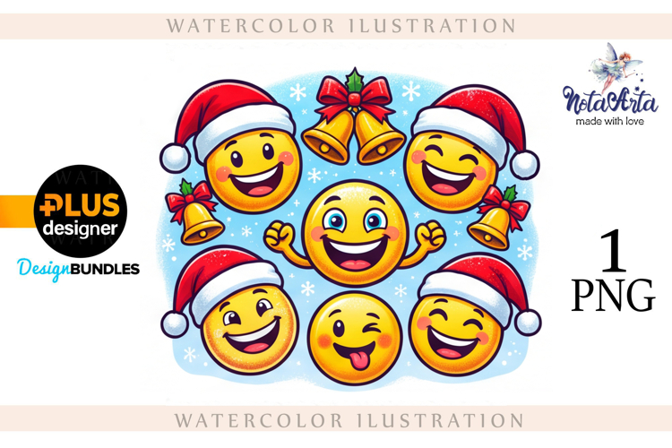Colorful Emoji Christmas Collection