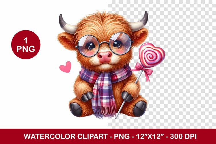 Highland Cow Clipart Image 12