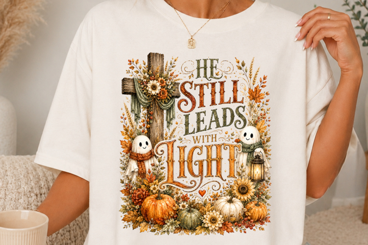 Christian Fall Sublimation Design SVG