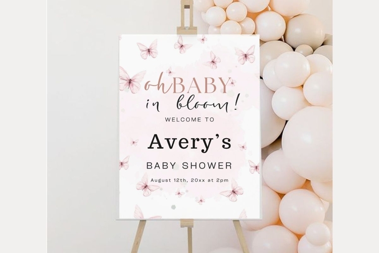 Baby Shower Welcome Template 51