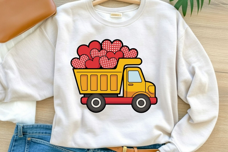 Dump Truck Clipart Image 8