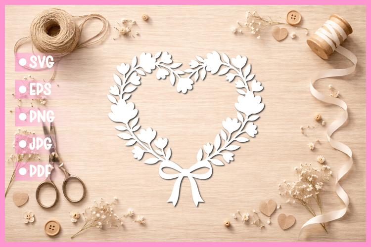 Heart Valentine Svg Image 12