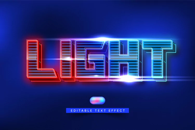 Editable Text Effect for Illustrator. Vector Graphic styles