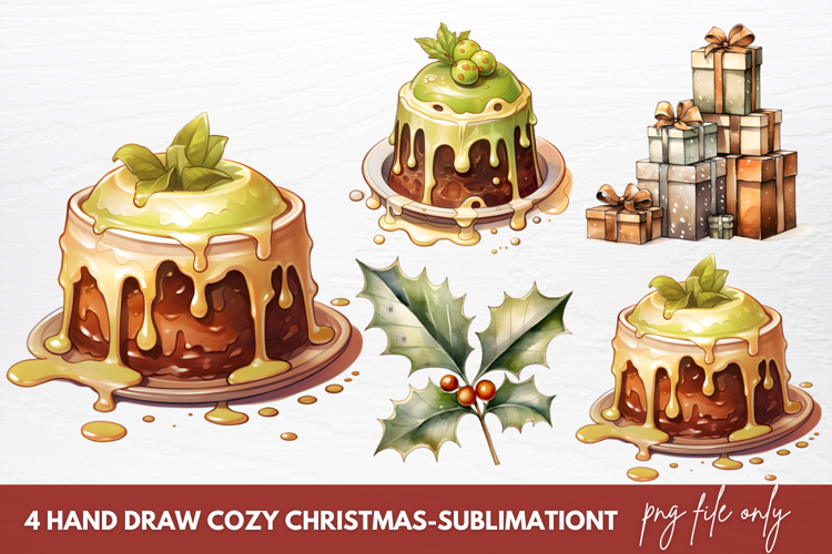 Christmas Watercolor Clipart Image 17