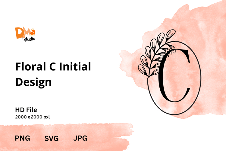 The Floral Initial Design