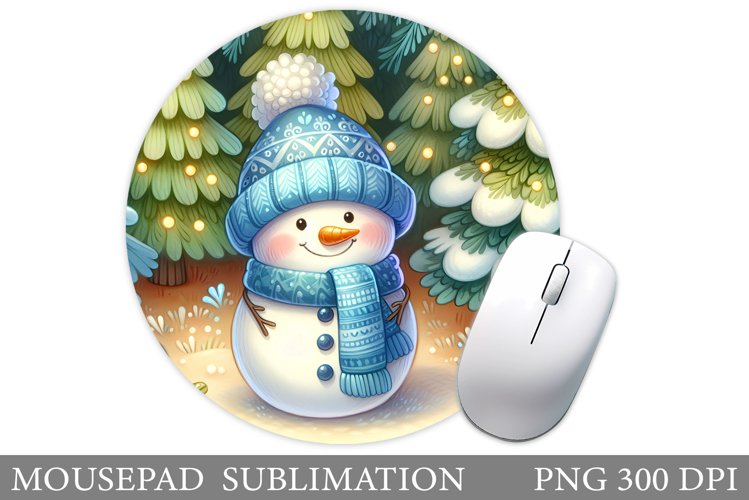 Cute Snowman Clipart Image 13