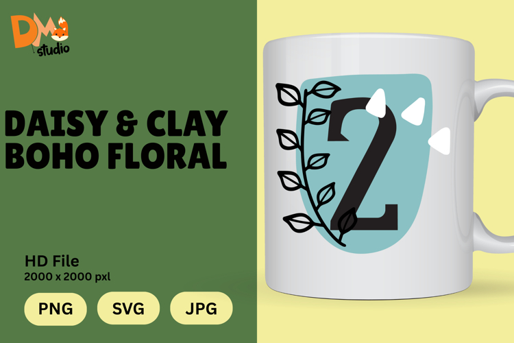 Floral Letter Svg Image 23