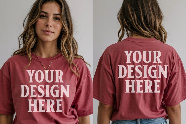 T-Shirt Mockups PNG Image 2