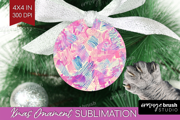 Brush Stroke Ornament PNG - Abstract PNG Sublimation
