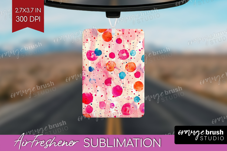 Brush Stroke Air Freshener PNG - Abstract PNG Sublimation