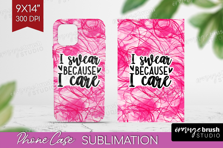 Sarcastic Quote Phone Case PNG - Brush Stroke Case PNG