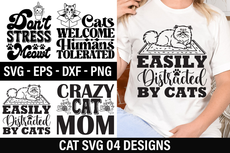 Funny Cat Svg Image 4