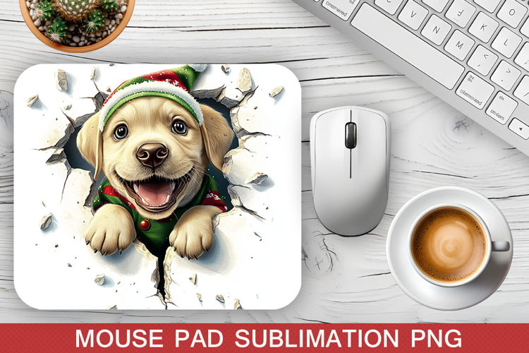 Christmas Dog Clipart Image 13
