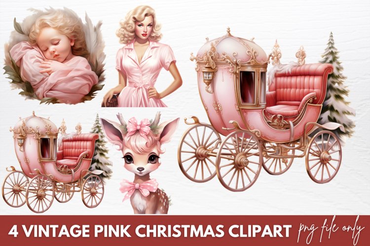 Vintage Christmas Clipart Image 17