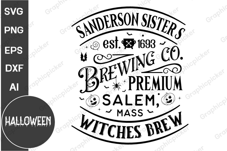 Farmhouse Halloween PNG SVG , Halloween Round Sign PNG