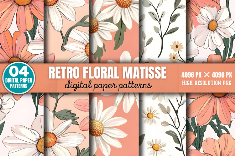 Floral Background Svg Image 10