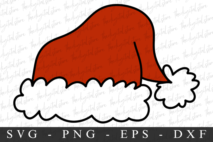 Merry Christmas Hat Svg | Christmas svg | Svg cut file