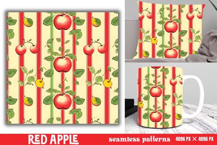 Red Apple Clipart Image 12