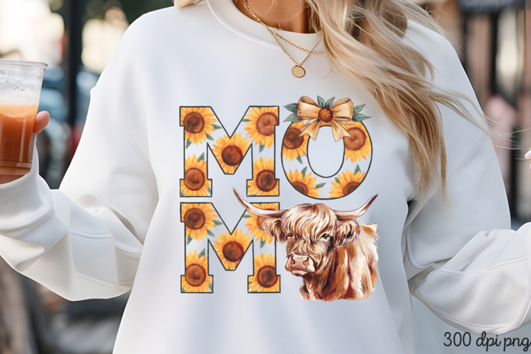 Mom Life Sunflower Svg Image 2