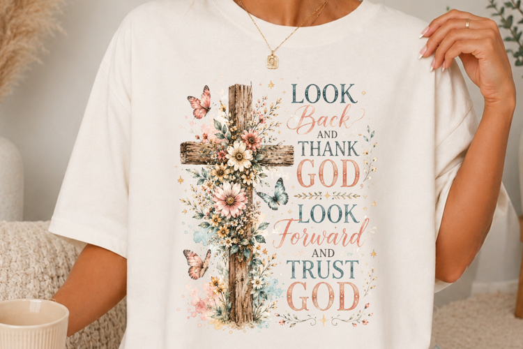 Floral Cross Svg Image 5