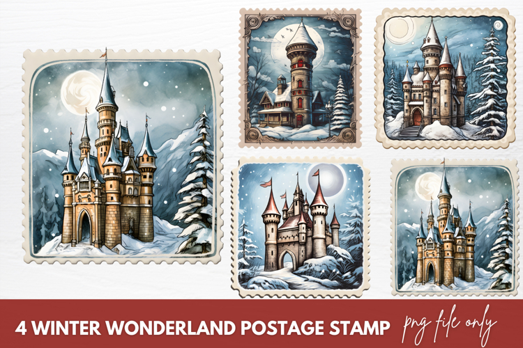 Postage Stamp Clipart Image 9