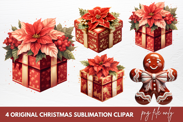 Christmas Watercolor Clipart Image 8