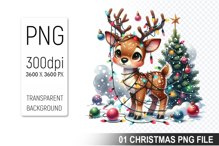 Reindeer Clipart Image 13