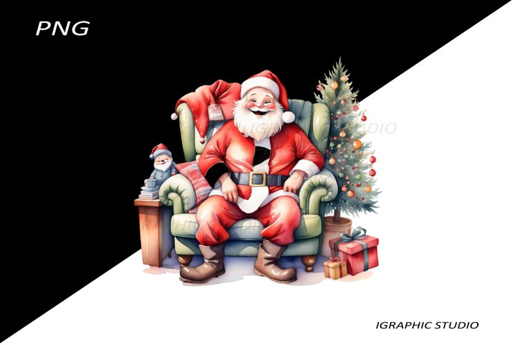 Santa Clause Clipart Image 14