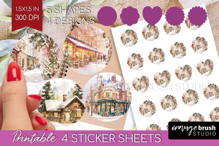 Christmas Stickers Image 12
