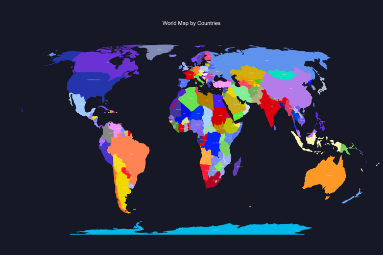 World Map Clipart Image 8