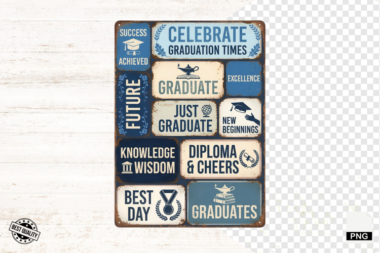 Graduation Signs PNG - Graduation Clipart