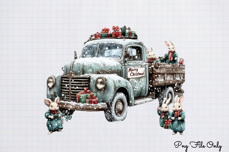 Rustic Christmas Clipart Image 10