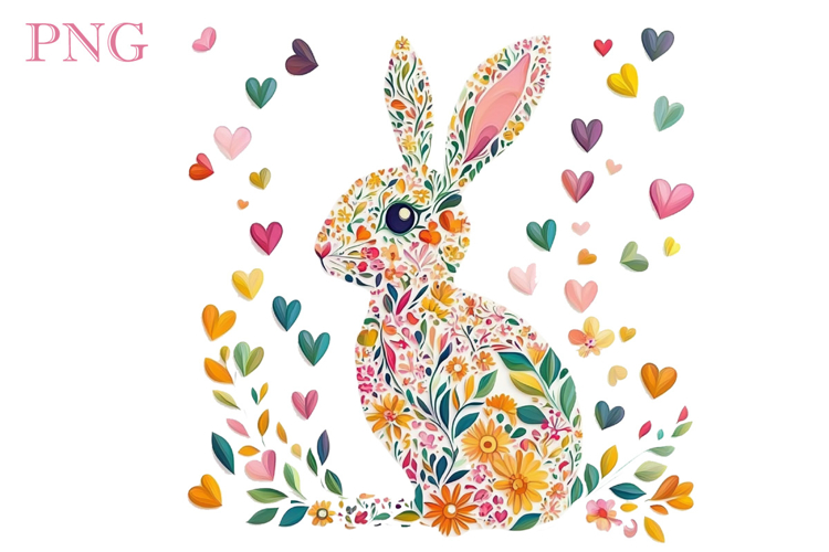 Easter Bunny Silhouette Image 7
