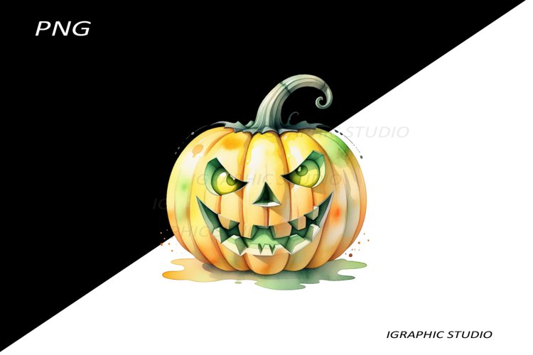 Pumpkin Halloween Clipart Image 11