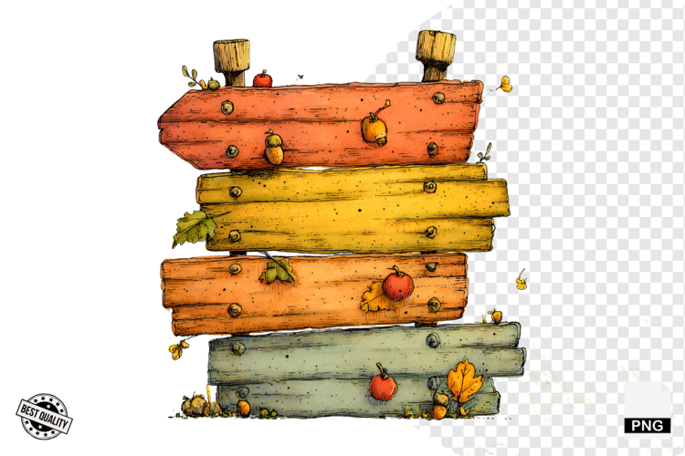 Wooden Clipart Image 11