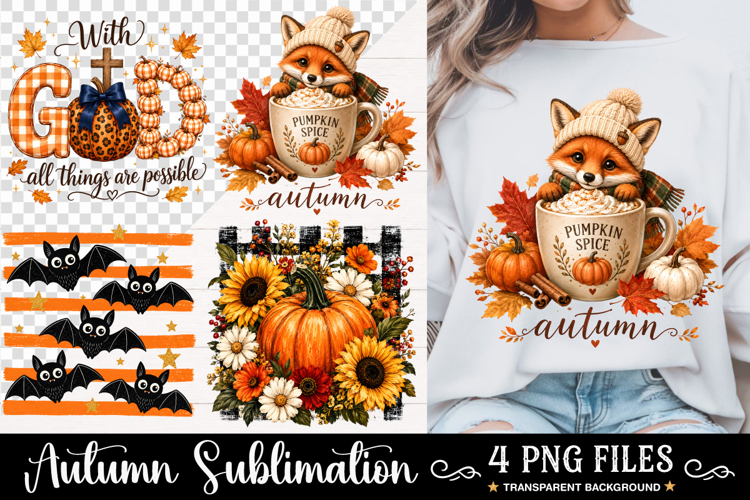 Autumn Sublimation, Fall Sublimation, Halloween Sublimation