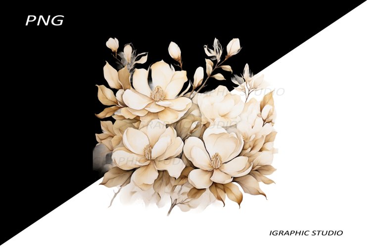 Magnolia Clipart Image 6