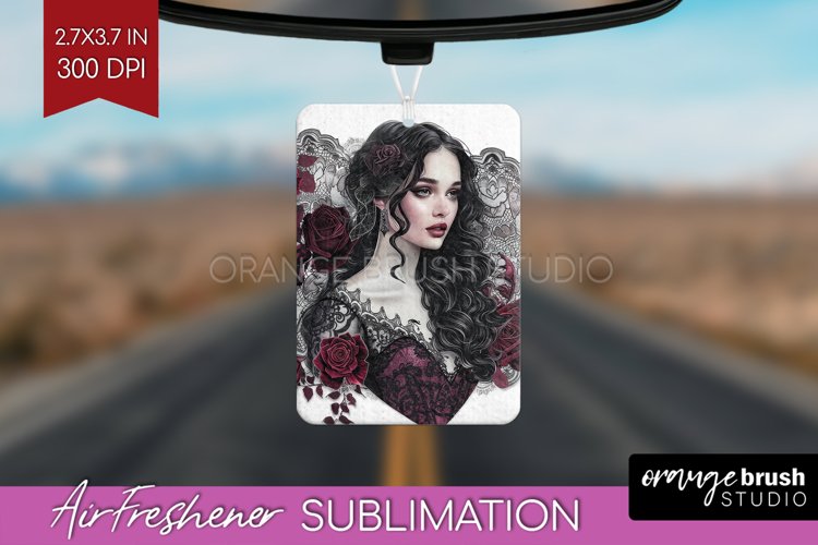 Dark Gothic Air Freshener PNG - Victorian Gothic PNG example image 1